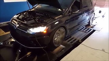 2016 GOLF R  APR TUNE Stage 1 Dyno