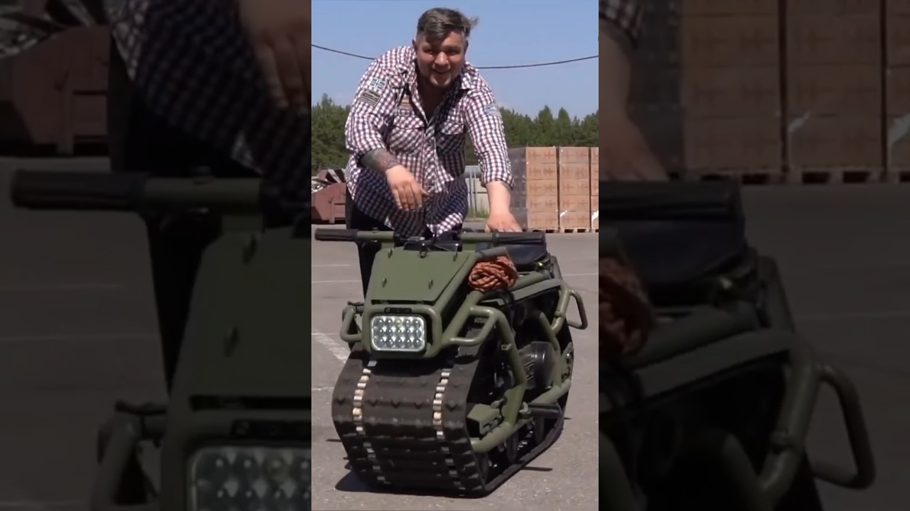 Как работает этот необычный вездеход «Хомяк»? 😱🚜 #facts