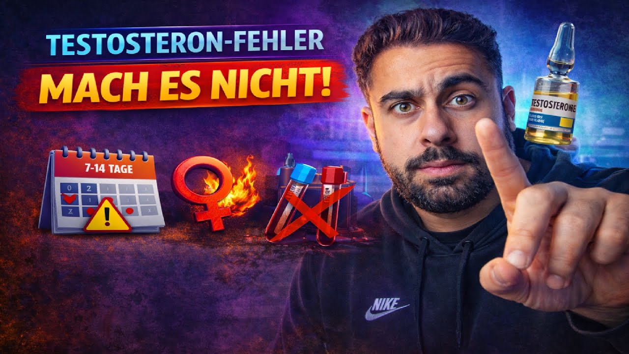 Testosteron richtig anwenden: Diese Fehler machen dich krank!
