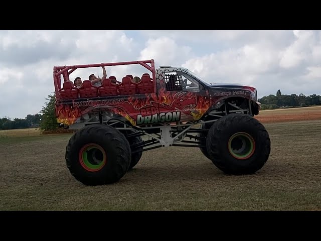 Red Dragon Monster Truck Rides