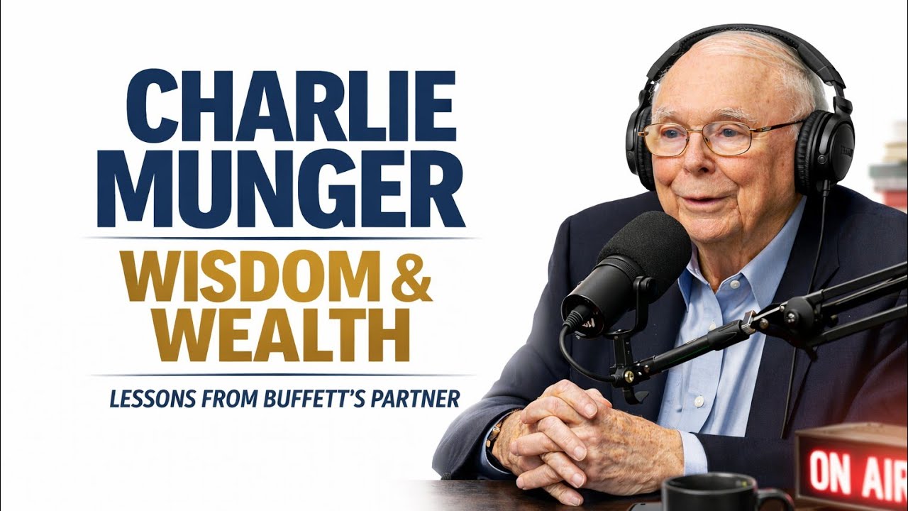 Charlie Munger Podcast | Wisdom & Wealth Lessons from Buffett’s Partner
