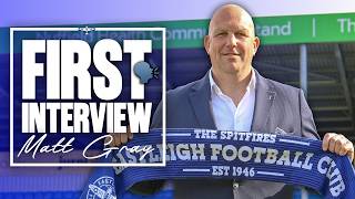 First Interview | Matt Gray joins the Spitfires 👔
