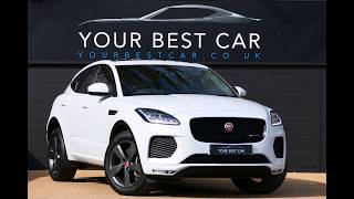 REVIEW OF Jaguar E-PACE Chequered Flag AWD P200 - WALK AROUND VIDEO | 4K