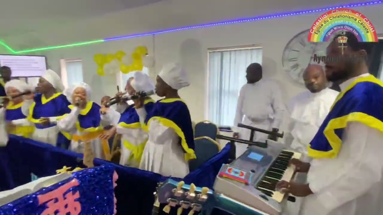 CCC song ministration led by Pro Deji