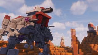 WORKING Create Mod Republic AT-TE in Create Aeronautics!