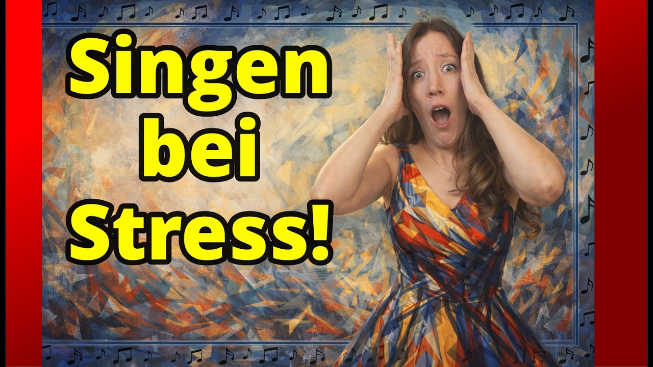 Singen bei Stress - Umgang und Schonung