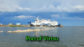Порт Виртсу и руины замка!⚓️🛳(Virtsu,Estonia 31.05.2024.)🇪🇪