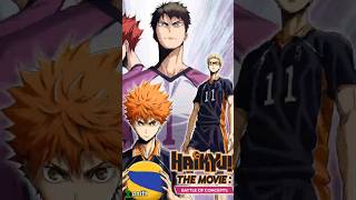 Haikyu! Volleyball Anime correct order to watch with movie|| #shorts