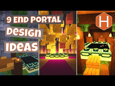 Minecraft End Portal Design Ideas 9 End Portal Designs