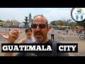 Exploring Guatemala City (2019) | Street Food | UK couple Backpacking Central America