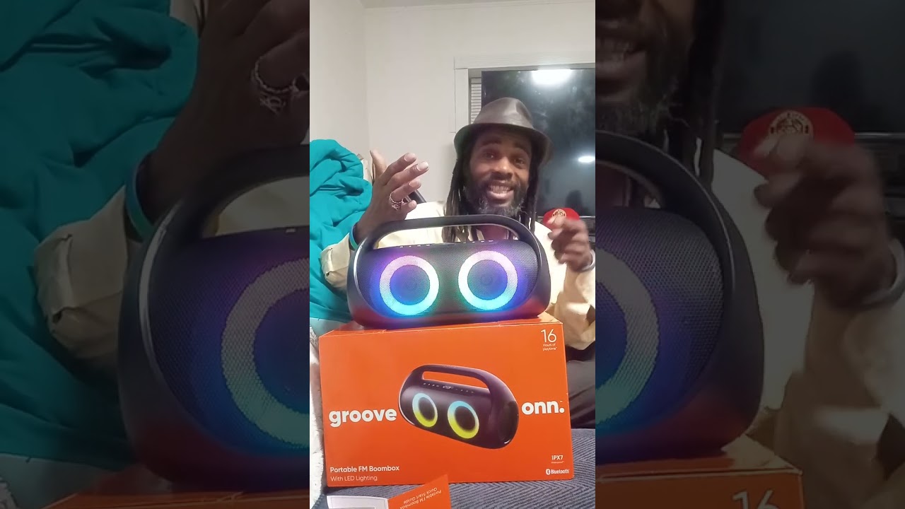 GROOVE ONN 16 HOUR PORTABLE BOOM BOX REVIEW