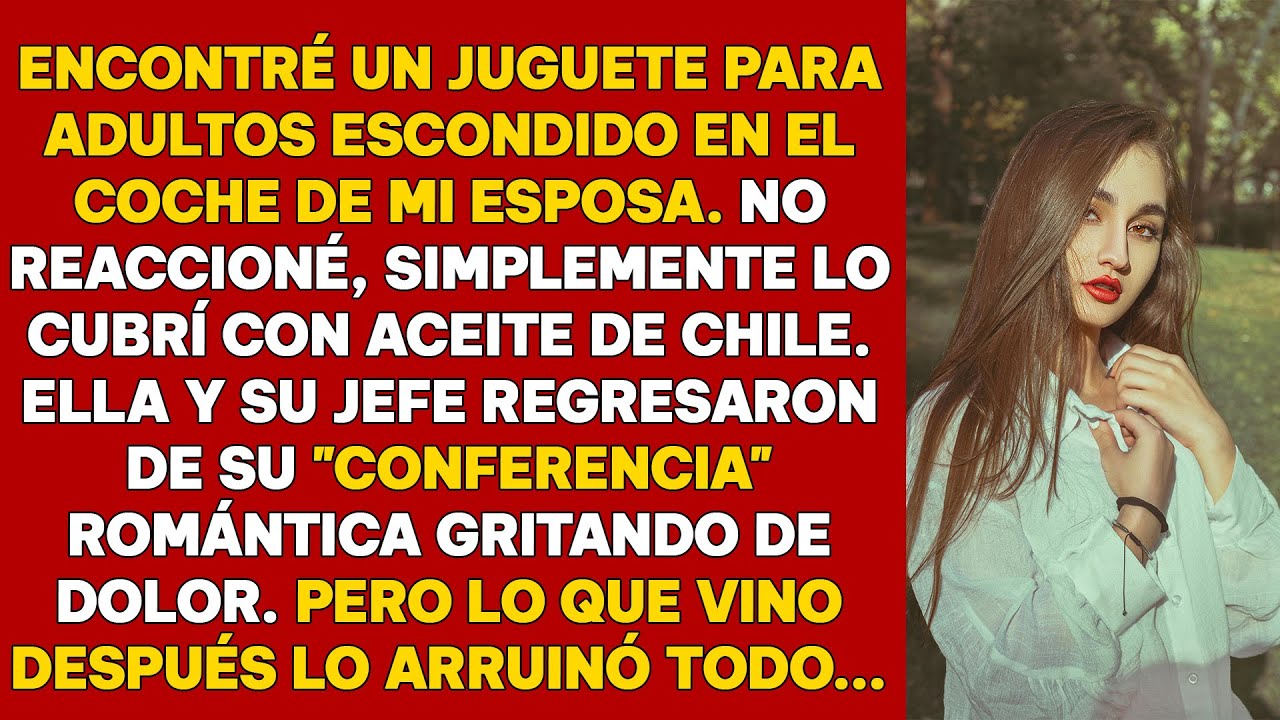 Encontré un juguete para adultos en el coche de mi mujer. No reaccioné, simplemente…