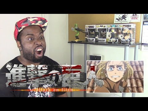 Attack on Titan REACTION - Episode 5 "First Battle: The Struggle for Trost, Part 1"