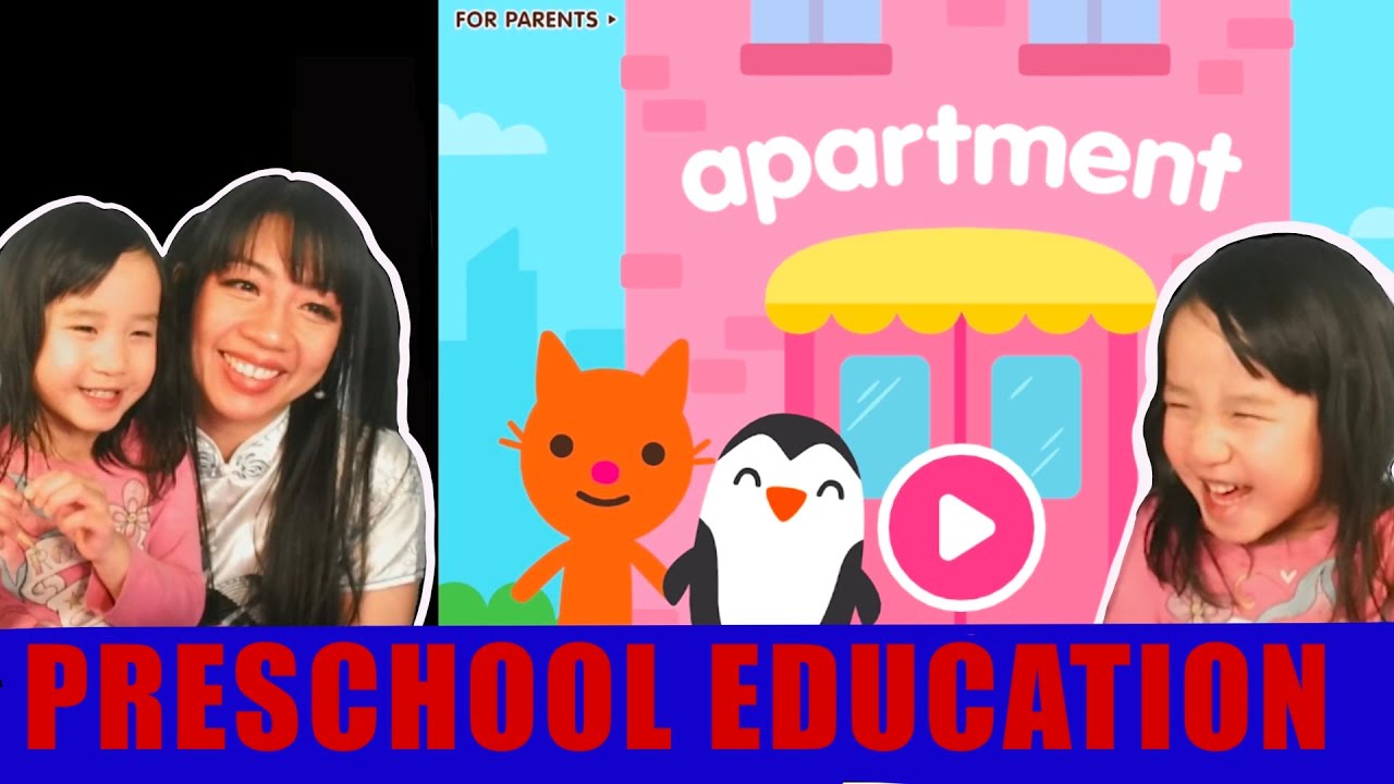 Sago Mini Apartment gameplay review with Ella and Mommy | Preschool education | Videos for kids