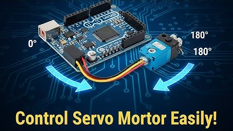 Control Servo Motor with Arduino | Easy Arduino Project for Beginners