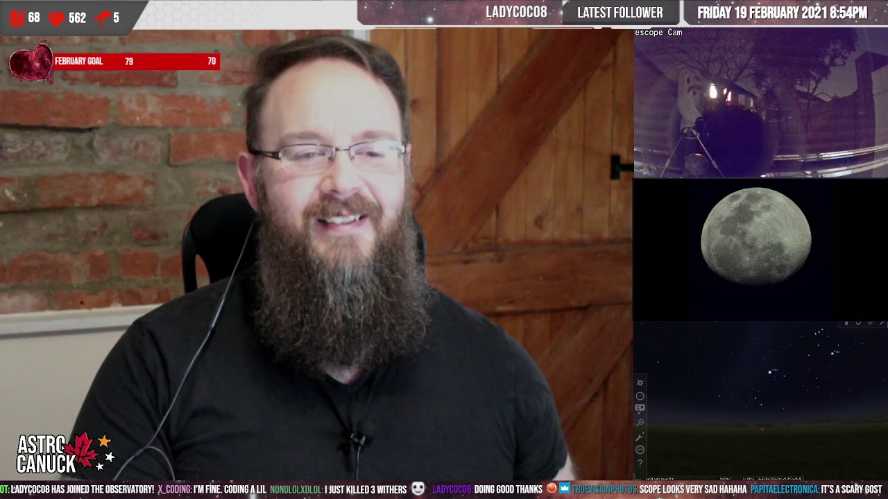 Astronomy Chat - Who dislikes clouds? [!cmd]