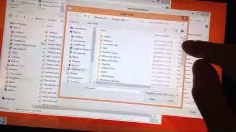 Set file associations Win 8 #fail