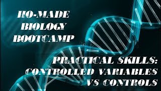 Practical Skills - Controlled Variables vs Controls