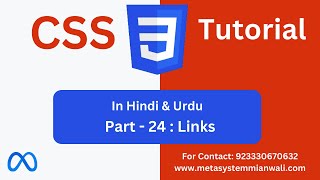 How to Links CSS to HTML | CSS Tutorial For Beginners - Styling Links