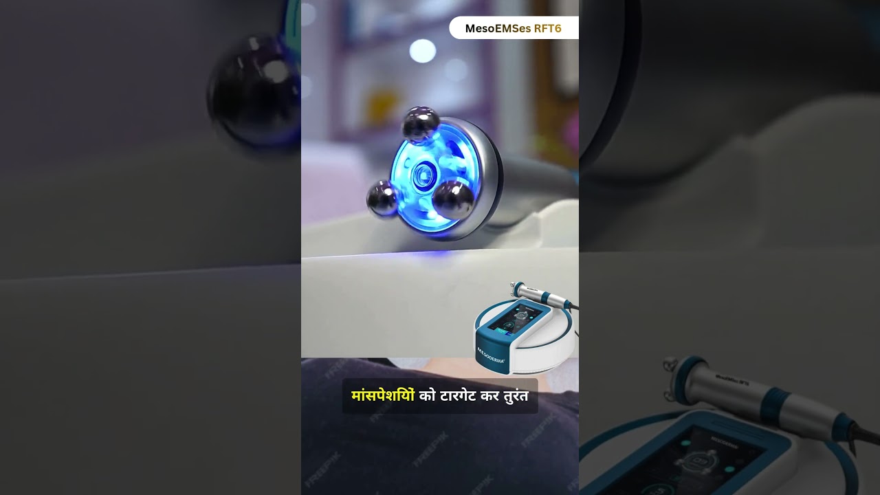 ✨ India’s First Medifacial Device by Mesoderma – MesoEMSes RFT6 ✨ 
