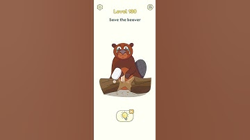 Dop 2 Save the beaver - Walk-through solutions #short #shortsvideo #shorts #youtubeshorts