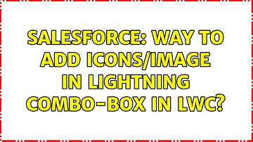Salesforce: Way to add Icons/Image in Lightning Combo-box in LWC?