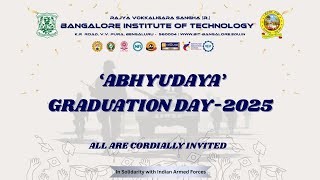 Graduation Day 2025- Bangalore Institute of Technology