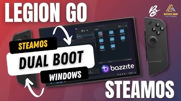 Hướng dẫn cài SteamOS cho máy Lenovo Legion Go (ROG Ally áp dụng tương tự)