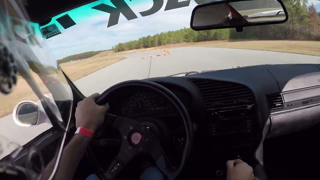 THSCC Autox #9 at NCCAR in an XA E36 M3 - 11/8/25