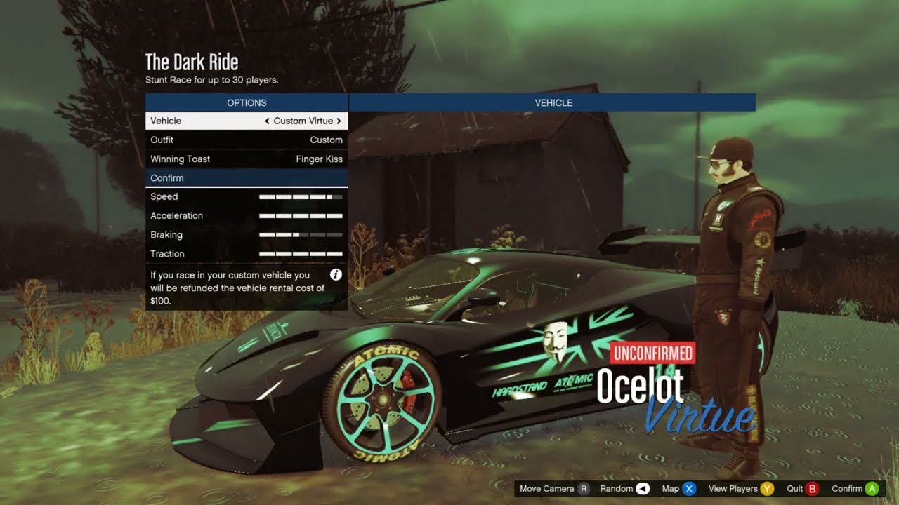 The Dark Ride Halloween Racing , GTA 5 online