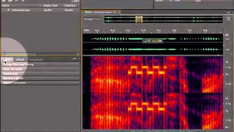 Healing Sound in SoundBooth