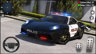 police death race car shooting gameplay Android & ios #1| police death race car shooting| screenshot 5