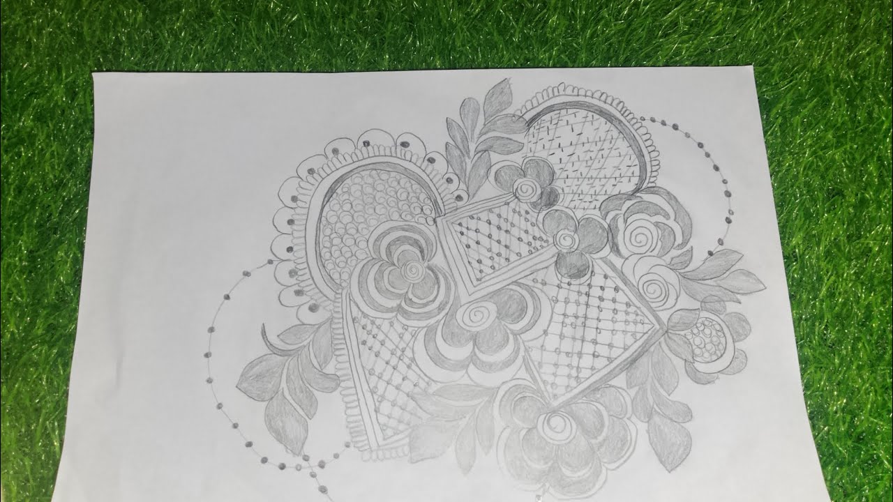 Beautiful mehndi design unique and simple mehndi design pencil mehndi design 😊💖