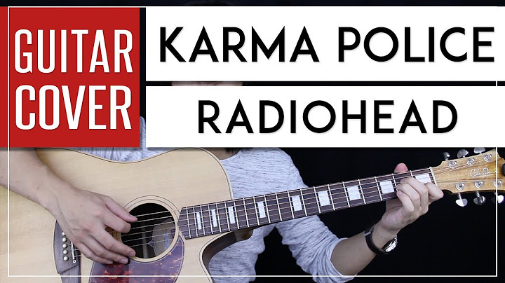 Karma Police Guitar version - Guitar performance video thumbnail