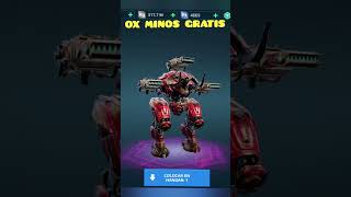 OX MINOS GRATIS! ¿Como reclamar tu TITAN GRATIS? - War Robots #warrobots #gameplay #android