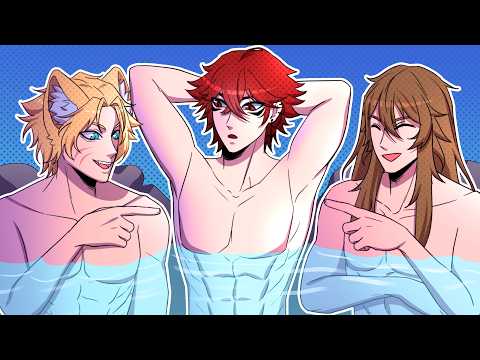 TOMEI BANHO COM AMIGOS
