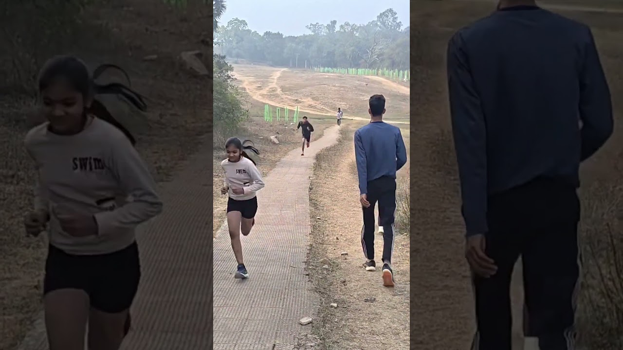 Hill running training 