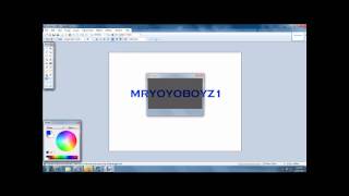 Paint.Net Tutorial: How to make reflective texts