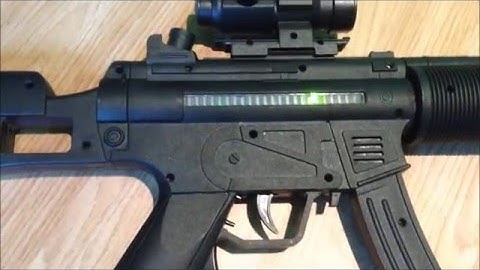 FPS game gun controller DIY Delta light gun