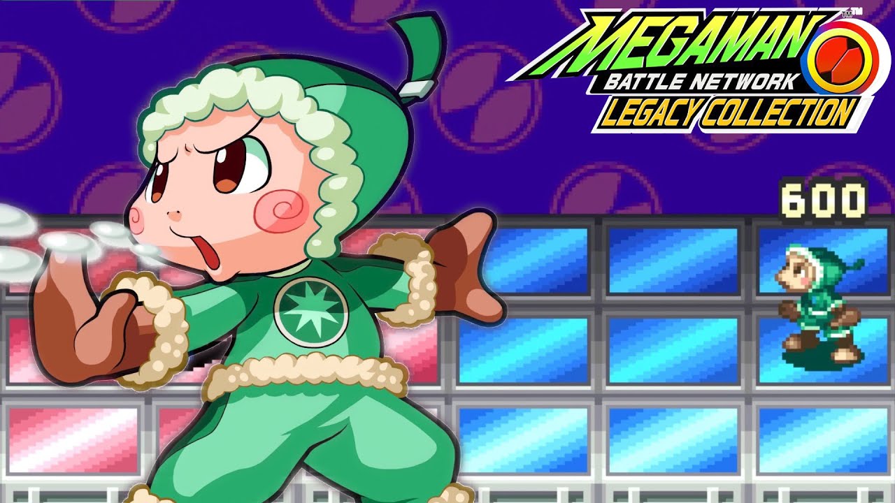 [Boss] IceMan V2 - Megaman Battle Network Legacy Collection (Switch ...