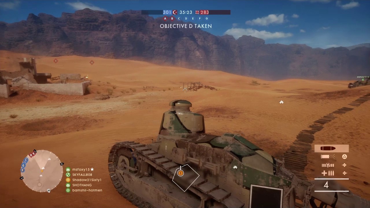 BF1: The Dynamic Duo (Shadow21Sixty1 and msfoxy15)