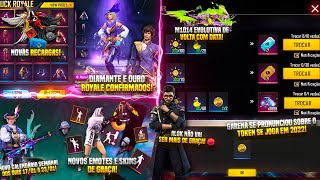 GARENA SE PRONUNCIOU SOBRE O TOKEN SE JOGA EM 2022! CALENDÁRIO SEMANAL FF, SKINS DE GRAÇA E MAIS!!