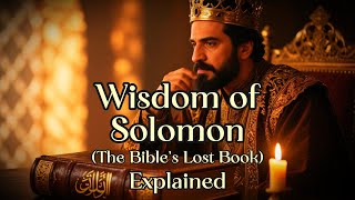 Wisdom of Solomon Explained | Ancient Wisdom for Life, Death & Immortality