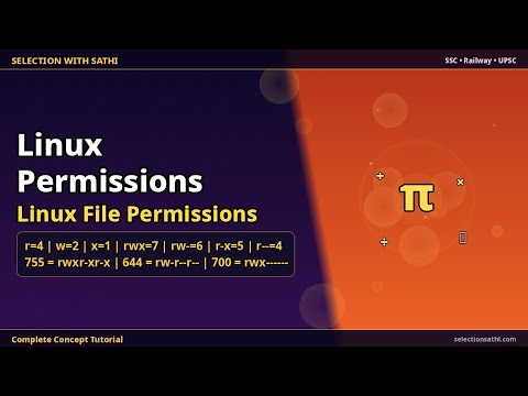 Linux File Permissions | Linux File Permissions | Selection With Sathi