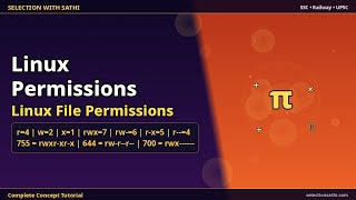 Linux File Permissions | Linux File Permissions | Selection With Sathi