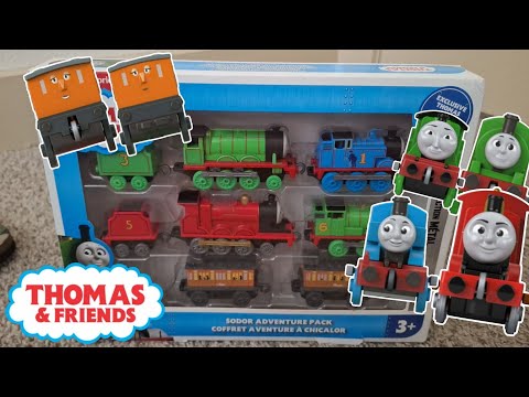 UNBOXING SODOR ADVENTURE PACK 80 ANIVERSARIO THOMAS AND FRIENDS | Talking Narrador