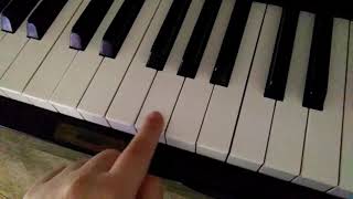 how to play Westminster chime on piano