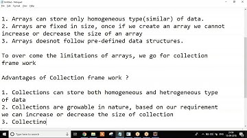 Collections Overview, ArrayList & LinkedList - Part 1 By Madhu Vundavalli