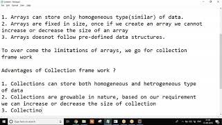 Collections Overview, ArrayList & LinkedList - Part 1 By Madhu Vundavalli
