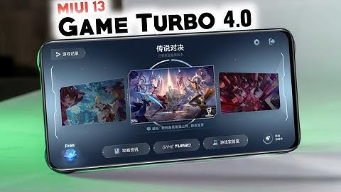 Game Turbo 4.0 🎮 In Any Device || MIUI 13 Game Turbo First Look || Install Any Device Game Turbo